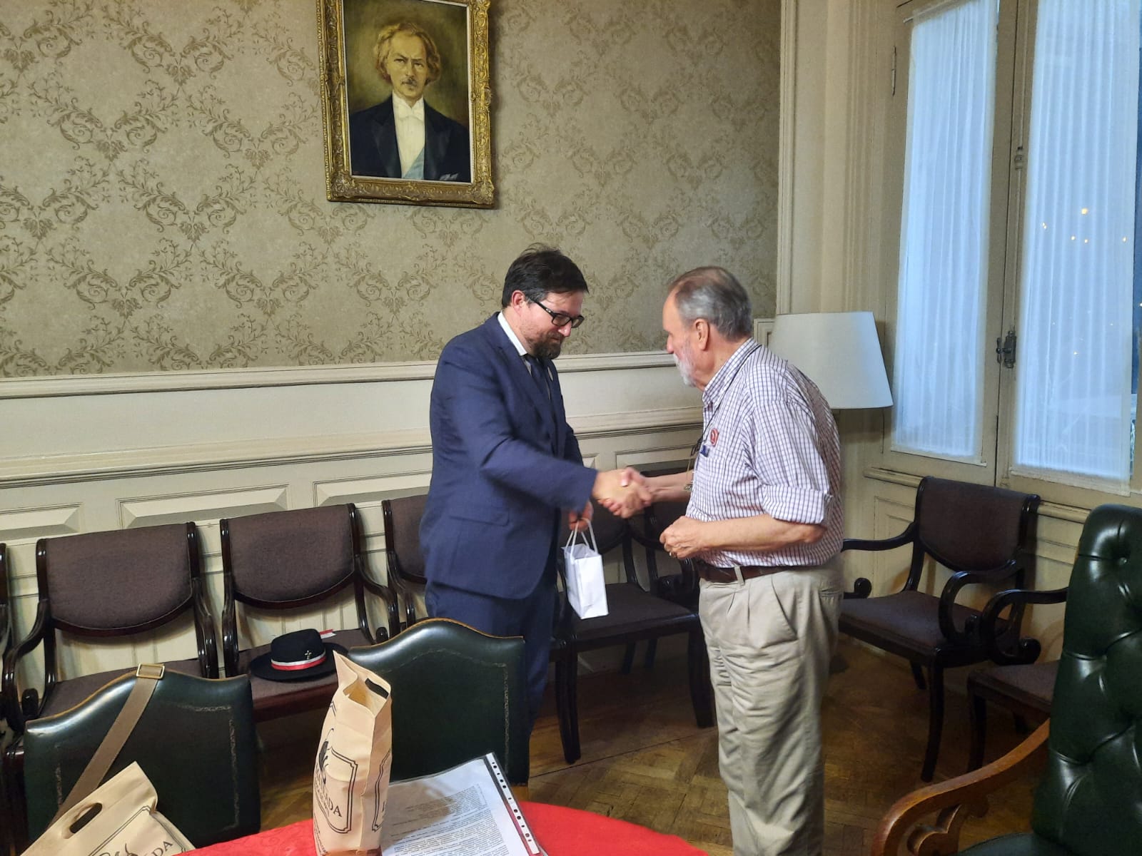 Visita de autoridades del Ministerio de Relaciones Exteriores Polaco